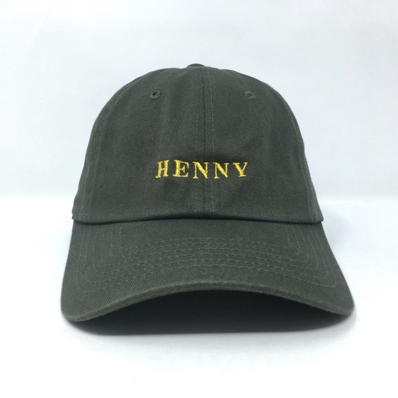 HENNY Hennything Can Happen Strapback Slouch Hat - Picture 1 of 7